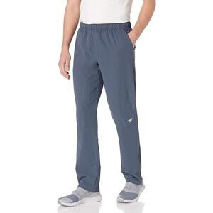 Speedo Men's Tech Warm Up Pants Medium Casual Athletic Performance Granite Gray